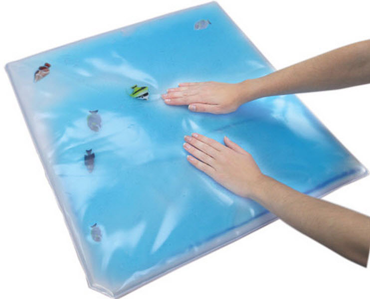 Squishy Play Tabletop Fish Mat for Tactile Therapy